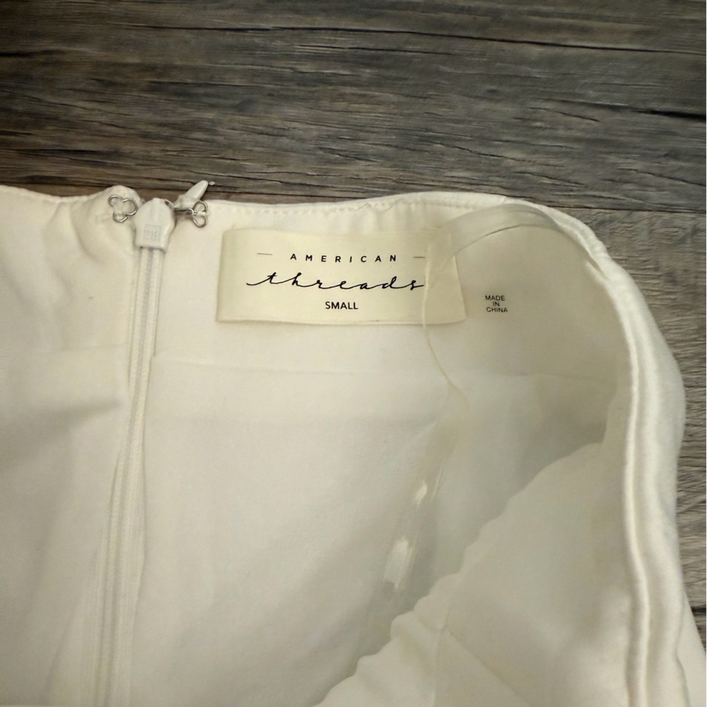 NWT!! American Threads Zola One Shoulder Mini Dress. - Picture 6 of 6